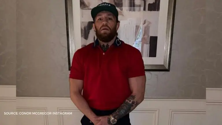 Conor McGregor photographed when French police raided his £3 million yacht conor mcgregor