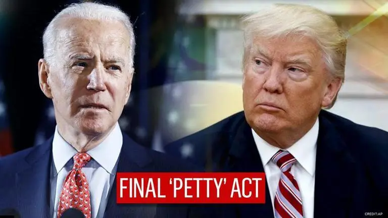 Bidens stood outside White House after inauguration as Trump fired staff: Report Biden