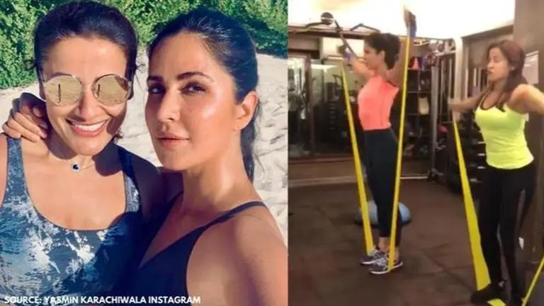 Katrina Kaif's trainer Yasmin Karachiwala shares glimpse of them sweating it out at gym Katrina Kaif