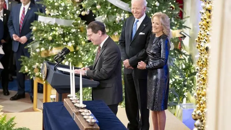 US President Joe Biden marks Hanukkah amid rising anti-Semitism US