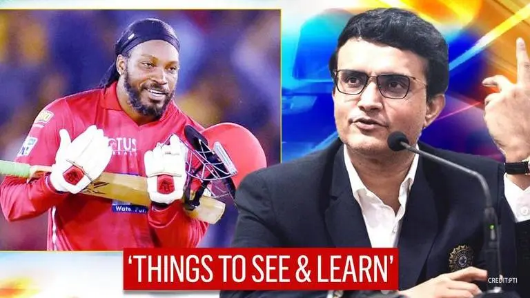 Sourav Ganguly lauds Chris Gayle's IPL comeback; says being sidelined 'pinched him' Sourav Ganguly