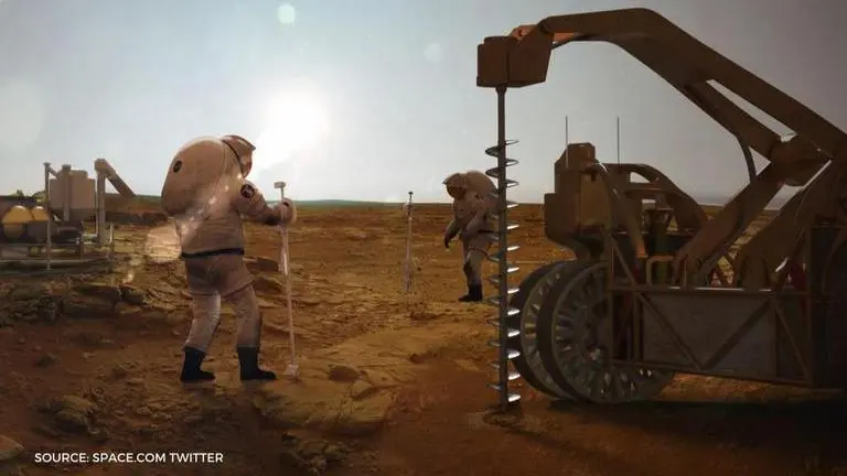 Mars colonies of the future may get energy and oxygen from the brine water of Mars mars