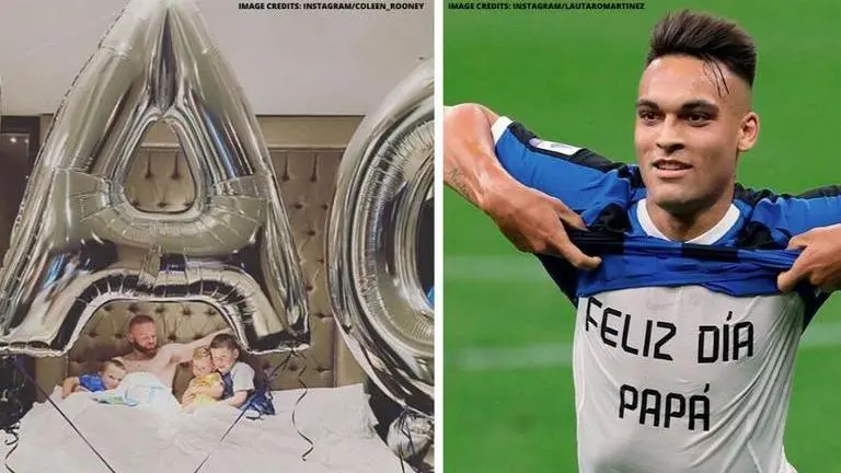 How football stars celebrated Father's Day ft David Beckham, Alex Morgan, Lautaro Martinez father's day