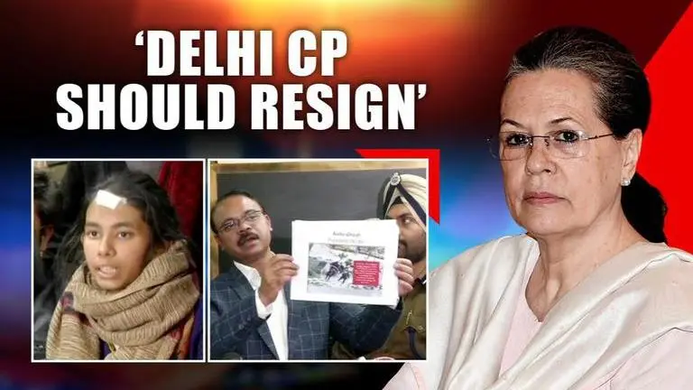 Congress demands Delhi Commissioner's resignation after police name 9 JNU attackers Congress
