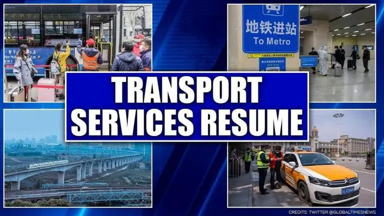 Take a look at the traffic as Coronavirus-origin Wuhan opens up its transport facilities Wuhan