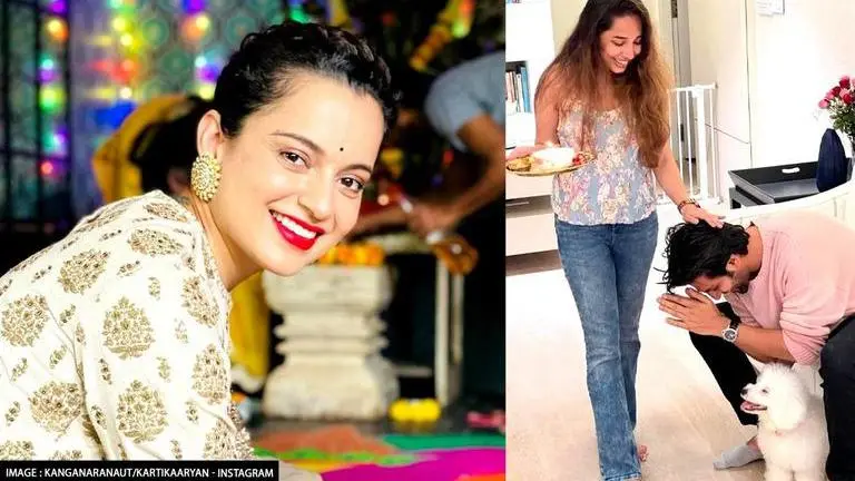 Raksha Bandhan 2022: Kangana, Kartik Aaryan & others celebrate festival with siblings Raksha Bandhan 2022