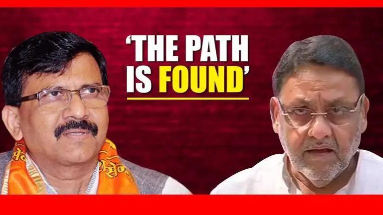 Maharashtra: Nawab Malik tweets poetic response to Sanjay Raut Maharashtra