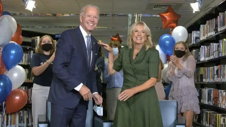 Jill Biden makes presidential case for husband Joe