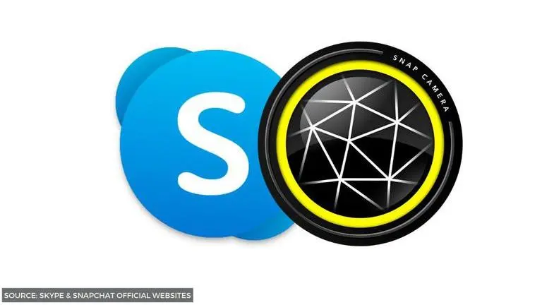 how to use snapchat filters on skype
