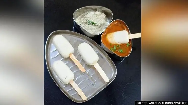 Bizarre idli 'candy' leaves netizens divided, gets response from Anand Mahindra Bengaluru