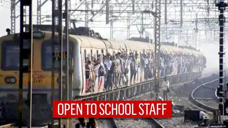 Railways permits School staff to use Mumbai local trains on Maharashtra govt's request Maharashtra