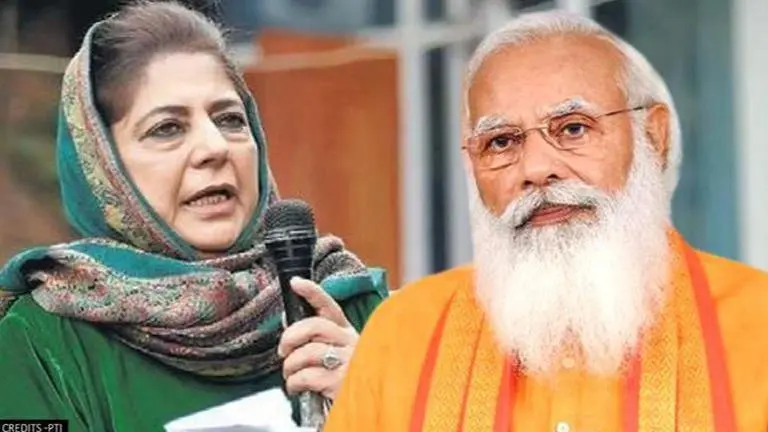 Mehbooba Mufti claims BJP 'uses Taliban, Pakistan to garner votes' Mehbooba Mufti