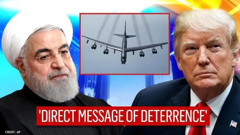 US B-52H Stratofortresses bombers fly to Middle East to deter possible Iranian aggression US