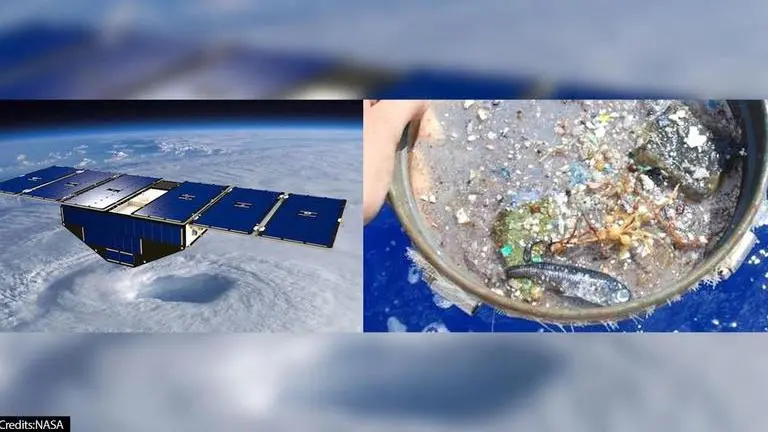 Scientists use NASA's navigation satellite data to track microplastics in ocean from space NASA