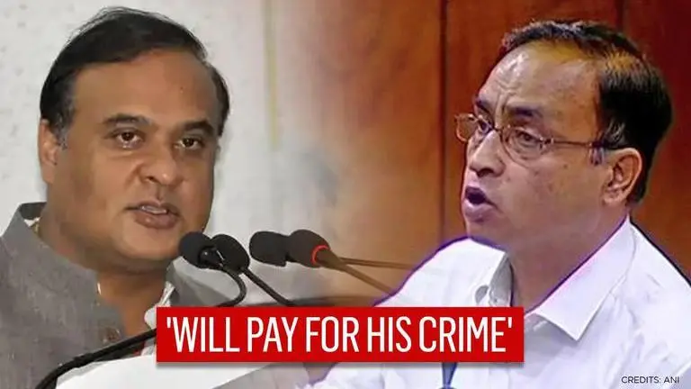 Himanta Biswa slams Congress MLA for ‘lungi in museum’ remark; says 'will be sent to jail' Himanta Biswa Sarma