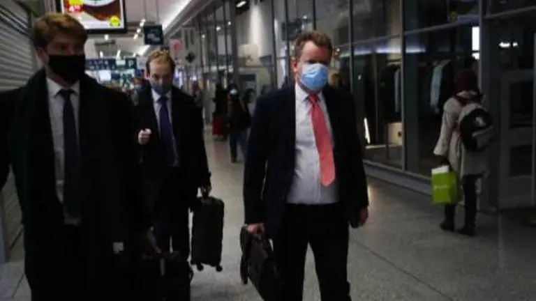 UK Brexit: Brussels venue where Barnier, Frost are meeting