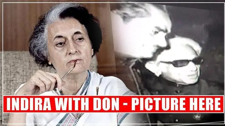 Indira Gandhi's pic with don Karim Lala surfaces, even as Sena's Raut retracts statement Indira