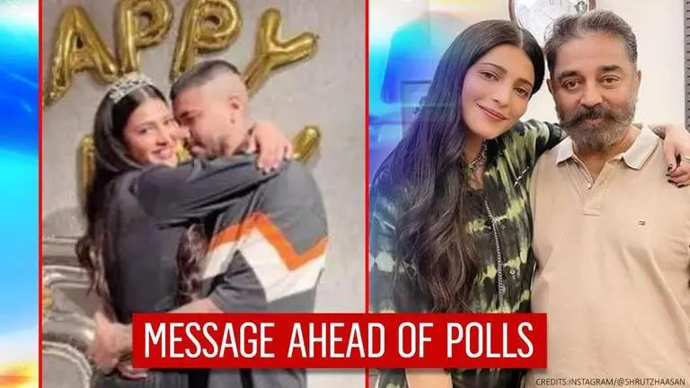 Shruti Haasan's boyfriend Santanu's gift for Kamal Haasan has strong political message