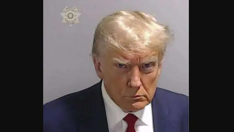 One image, one face, one American moment: The Donald Trump mug shot Trump