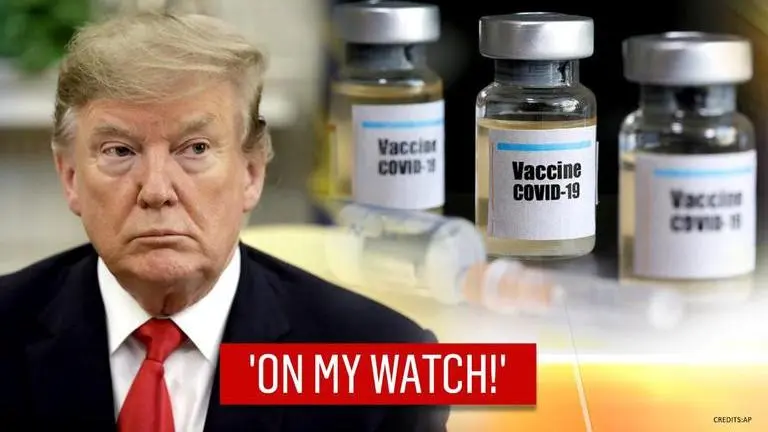 POTUS Donald Trump jumps to take credit as Moderna announce 94.5% COVID vaccine efficacy Donald Trump