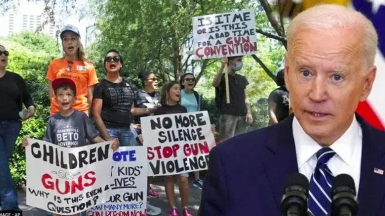 America must feel collective 'guilt' for failure to tackle gun violence, Biden says America