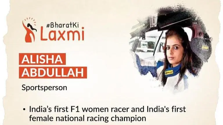 Bharat Ki Laxmi: Alisha Abdullah - India’s first F1 woman racer Bharat ki Laxmi