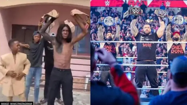 TikTok user mimics Roman Reigns' iconic WWE entrance, 6-time World Champion reacts; Watch Roman Reigns Tik Tok Video