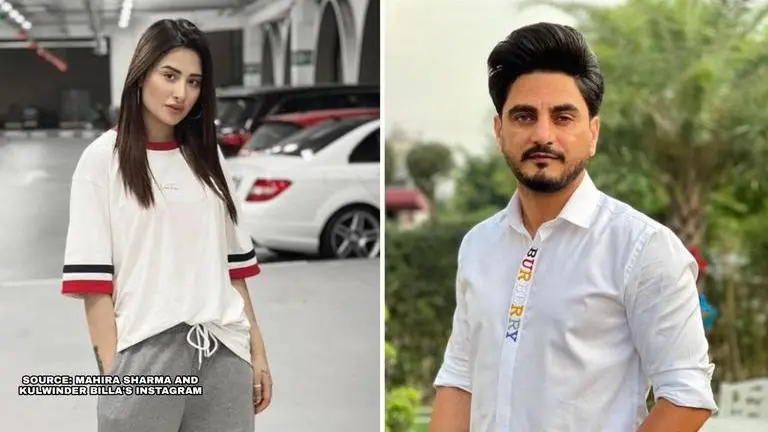 Mahira Sharma unveils the first look of music video 'Duldi Sharab' with Kulwinder Billa Mahira Sharma and Kulwinder Billa/ Credit: Mahira Sharma and Kulwinder Billa's Instagram