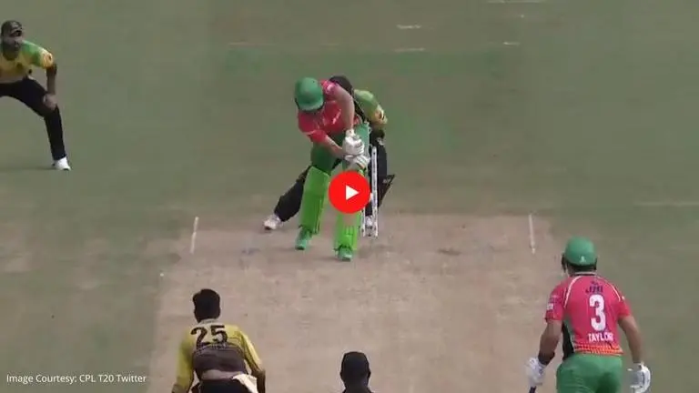 Delhi Capitals' Sandeep Lamichhane sends KKR's Chris Green packing in CPL 2020: Watch Delhi Capitals