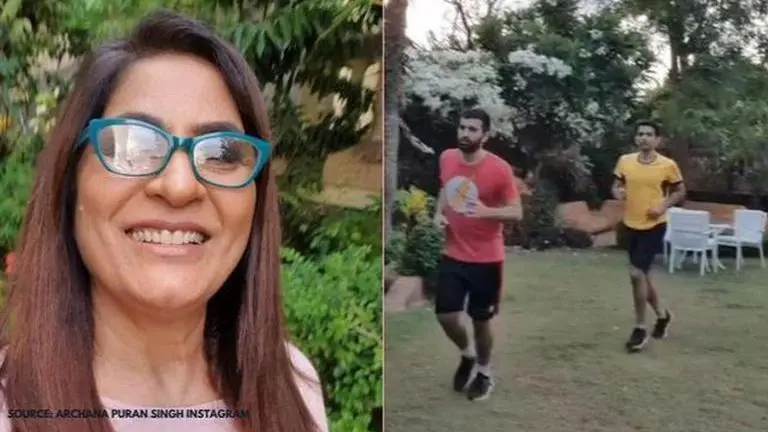 Archana Puran Singh's fun lockdown posts with sons will leave you in splits archana puran singh