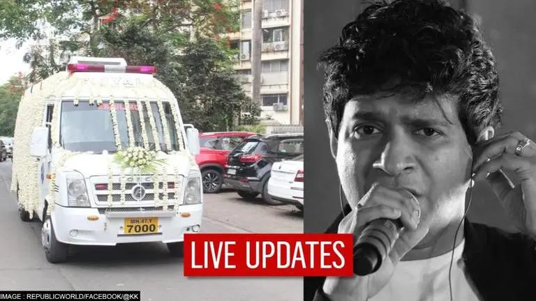 Singer KK News Updates: Singer cremated at Versova Hindu Cemetery; fans say 'Alvida' Singer KK