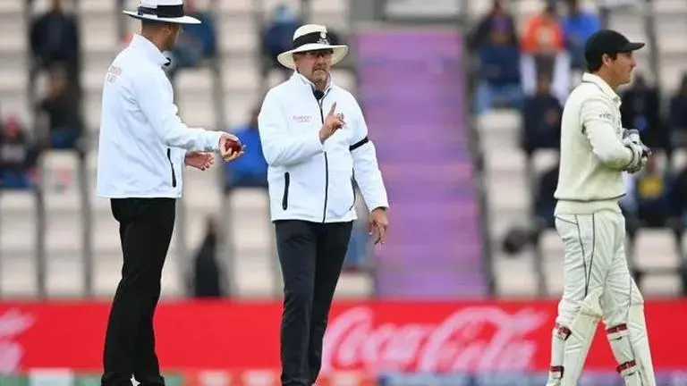 Explainer: Why did ICC scrap controversial rule ahead of India vs Australia WTC final? Umpires Having a chat
