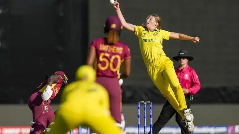 Women's Cricket World Cup: Australia overthrow West Indies to seal a berth into finals Australia vs West Indies