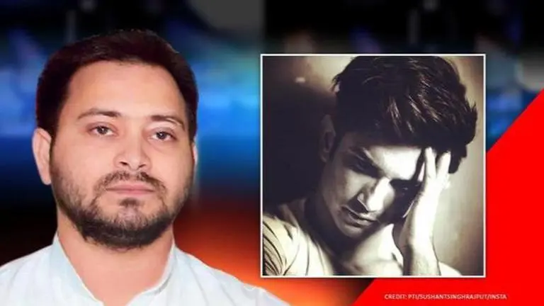 'Proposed film city in Bihar should be named after Sushant Singh Rajput': Tejashwi Yadav Sushant Singh Rajput