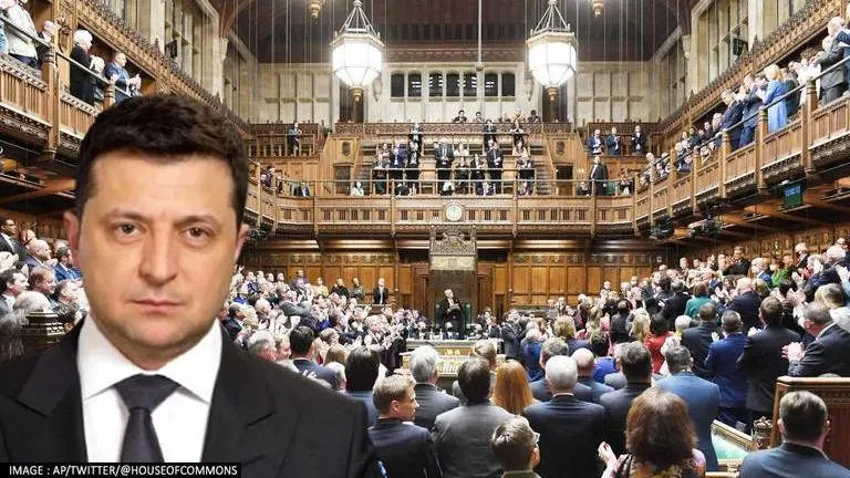 Russia-Ukraine war: Zelenskyy to make 'historic address' to UK MPs over Putin's invasion Russia-Ukraine war