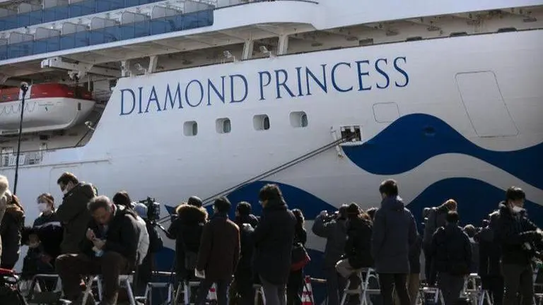 Cruise ship arrives in Japan with 43 new virus cases