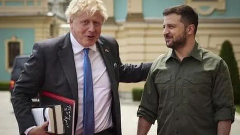 Boris Johnson's Ukraine visit gets UK PM Rishi Sunak's nod: Report Zelenskyy
