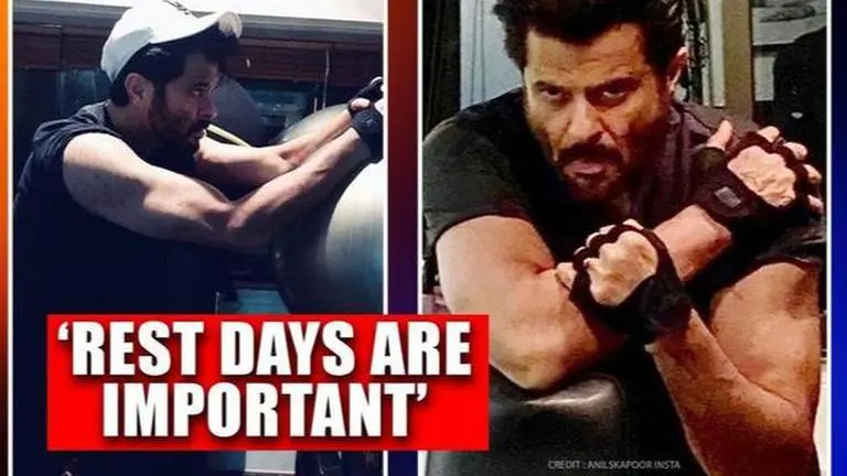 Anil Kapoor stresses on 'rest days' after 6 days of training & weightlifting Anil Kapoor