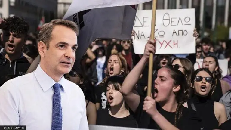 Protests erupt in Greece over nation's deadliest rail disaster as PM tenders apology Greece