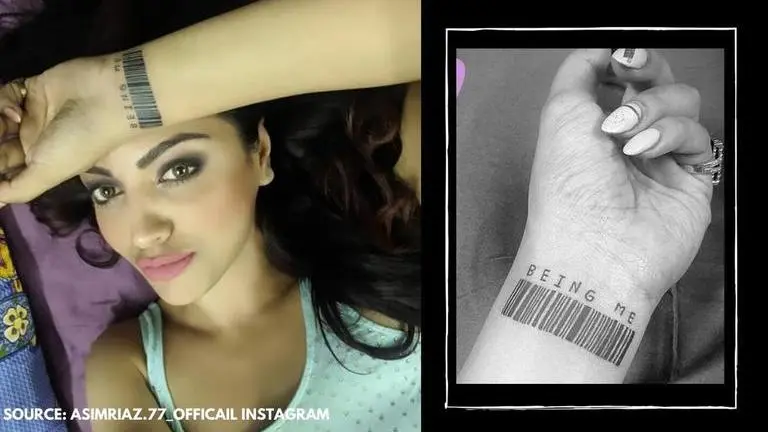Akanksha Puri modifies Paras Chhabra tattoo, calls it 'Being Me' akanksha puri