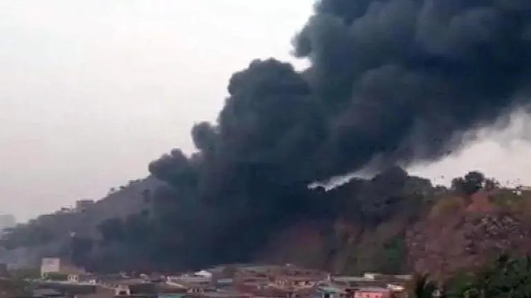 Ghatkopar fire kills 2, 1 missing; Mumbai Airport operations not affected, says MIAL Ghatkopar fire