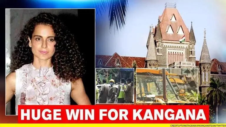 In huge win for Kangana Ranaut, Bombay HC stays Sena-led BMC's demolition of her office BMC