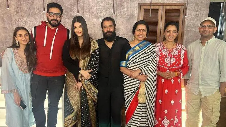 Rupali Ganguly feels exalted after meeting PS 2 stars stars Aishwarya Rai, Vikram Rupali Ganguly
