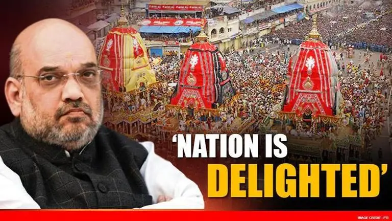 'Nation is delighted:' HM Amit Shah welcomes SC's order allowing Jagannath Rath Yatra Amit Shah