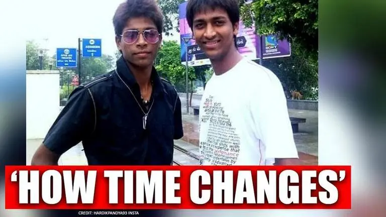 Hardik Pandya shares throwback pic from humble days, says 'Swag mera Desi'; check details Hardik