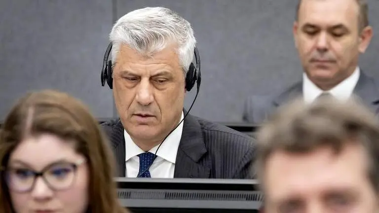 Kosovo ex-president Hashim Thaci on trial for war crimes allowed to visit his sick mother Hashim Thaci