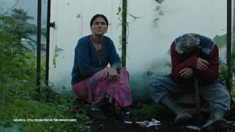 fire in the mountains