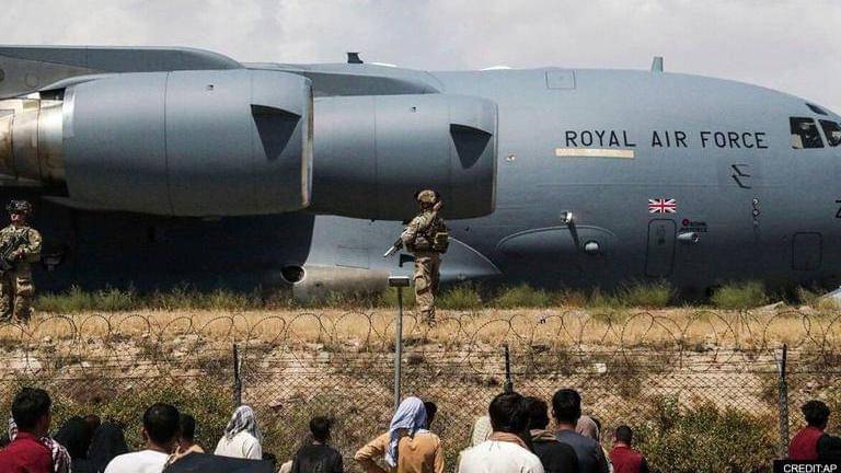 Afghanistan: us airlifted 1700 from kabul on sunday via military & coalition flights