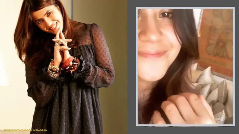 Ekta Kapoor shows off her hands without her signature rings; fans go gaga seeing video ekta kapoor