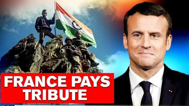 Kargil Vijay Diwas: France pays tribute to Indian Army; cites Indo-France defence ties Kargil Vijay Diwas